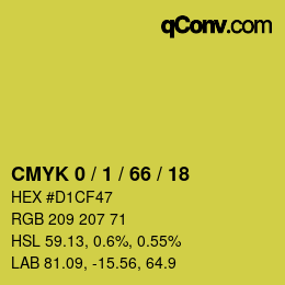 Color code: CMYK 0 / 1 / 66 / 18 | qconv.com