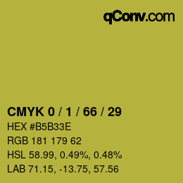 Color code: CMYK 0 / 1 / 66 / 29 | qconv.com