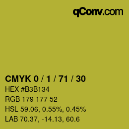 Color code: CMYK 0 / 1 / 71 / 30 | qconv.com