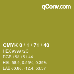 Color code: CMYK 0 / 1 / 71 / 40 | qconv.com