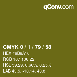 Color code: CMYK 0 / 1 / 79 / 58 | qconv.com