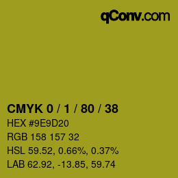 Color code: CMYK 0 / 1 / 80 / 38 | qconv.com