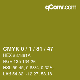 Color code: CMYK 0 / 1 / 81 / 47 | qconv.com