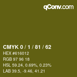 Color code: CMYK 0 / 1 / 81 / 62 | qconv.com