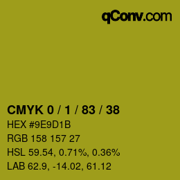 Color code: CMYK 0 / 1 / 83 / 38 | qconv.com