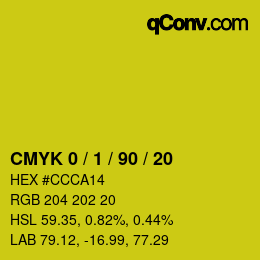 Color code: CMYK 0 / 1 / 90 / 20 | qconv.com