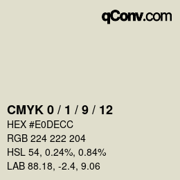 Color code: CMYK 0 / 1 / 9 / 12 | qconv.com