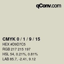 Color code: CMYK 0 / 1 / 9 / 15 | qconv.com