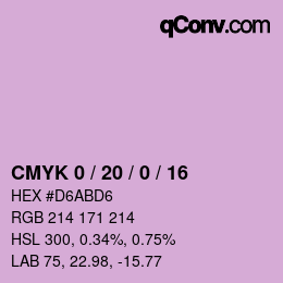 Color code: CMYK 0 / 20 / 0 / 16 | qconv.com
