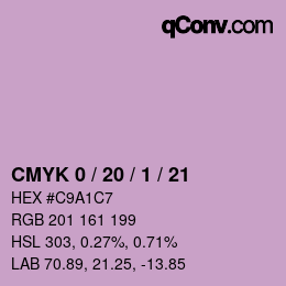 Color code: CMYK 0 / 20 / 1 / 21 | qconv.com