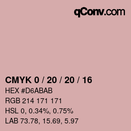 Color code: CMYK 0 / 20 / 20 / 16 | qconv.com