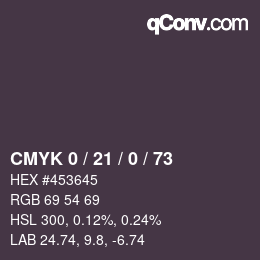 Color code: CMYK 0 / 21 / 0 / 73 | qconv.com