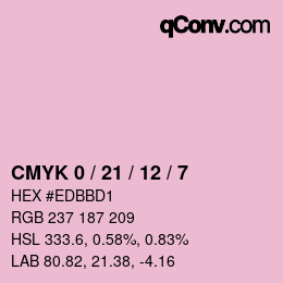 Color code: CMYK 0 / 21 / 12 / 7 | qconv.com
