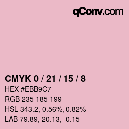 Color code: CMYK 0 / 21 / 15 / 8 | qconv.com