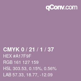 颜色代码: CMYK 0 / 21 / 1 / 37 | qconv.com