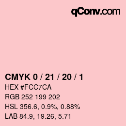 Color code: CMYK 0 / 21 / 20 / 1 | qconv.com