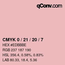 Color code: CMYK 0 / 21 / 20 / 7 | qconv.com