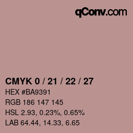 Color code: CMYK 0 / 21 / 22 / 27 | qconv.com