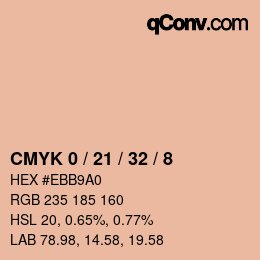 Color code: CMYK 0 / 21 / 32 / 8 | qconv.com