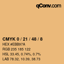 Color code: CMYK 0 / 21 / 48 / 8 | qconv.com