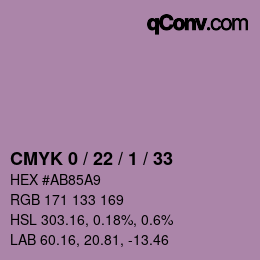 Color code: CMYK 0 / 22 / 1 / 33 | qconv.com