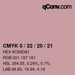 Color code: CMYK 0 / 22 / 20 / 21 | qconv.com