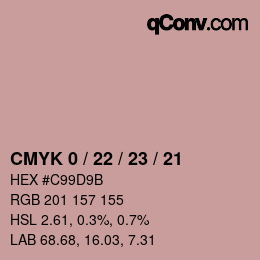 Color code: CMYK 0 / 22 / 23 / 21 | qconv.com