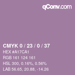 Color code: CMYK 0 / 23 / 0 / 37 | qconv.com