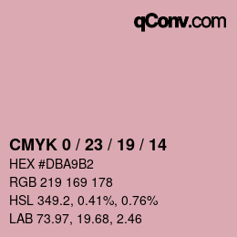 Color code: CMYK 0 / 23 / 19 / 14 | qconv.com
