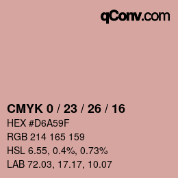 Color code: CMYK 0 / 23 / 26 / 16 | qconv.com
