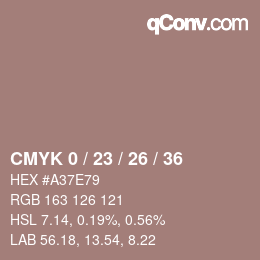 Color code: CMYK 0 / 23 / 26 / 36 | qconv.com