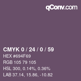 カラーコード: CMYK 0 / 24 / 0 / 59 | qconv.com