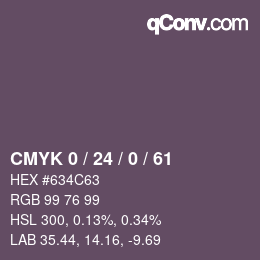 Color code: CMYK 0 / 24 / 0 / 61 | qconv.com