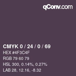 颜色代码: CMYK 0 / 24 / 0 / 69 | qconv.com