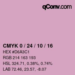 Color code: CMYK 0 / 24 / 10 / 16 | qconv.com