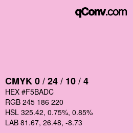 颜色代码: CMYK 0 / 24 / 10 / 4 | qconv.com