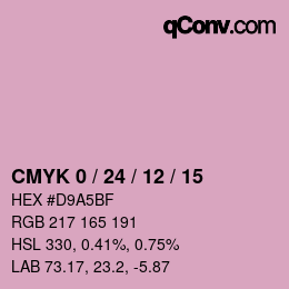 Código de color: CMYK 0 / 24 / 12 / 15 | qconv.com