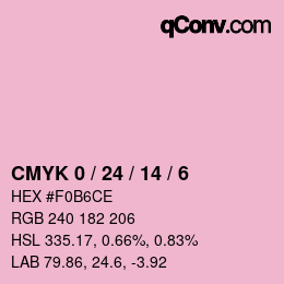 Color code: CMYK 0 / 24 / 14 / 6 | qconv.com
