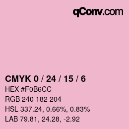 Color code: CMYK 0 / 24 / 15 / 6 | qconv.com