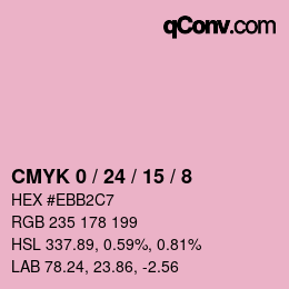 Color code: CMYK 0 / 24 / 15 / 8 | qconv.com