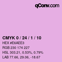 Color code: CMYK 0 / 24 / 1 / 10 | qconv.com