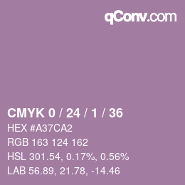 Color code: CMYK 0 / 24 / 1 / 36 | qconv.com