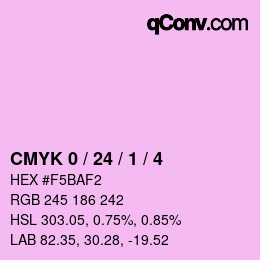 Color code: CMYK 0 / 24 / 1 / 4 | qconv.com