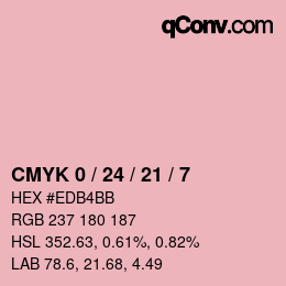 Color code: CMYK 0 / 24 / 21 / 7 | qconv.com