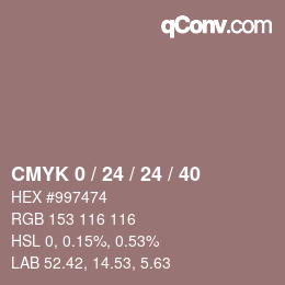 Color code: CMYK 0 / 24 / 24 / 40 | qconv.com