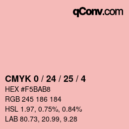 Color code: CMYK 0 / 24 / 25 / 4 | qconv.com