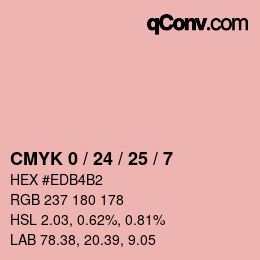 カラーコード: CMYK 0 / 24 / 25 / 7 | qconv.com
