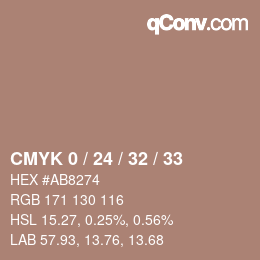 Color code: CMYK 0 / 24 / 32 / 33 | qconv.com