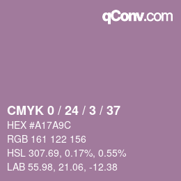 Color code: CMYK 0 / 24 / 3 / 37 | qconv.com