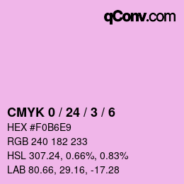 Color code: CMYK 0 / 24 / 3 / 6 | qconv.com